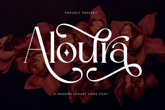 Aloura: A Sophisticated Serif Font for Craft and Design Projects