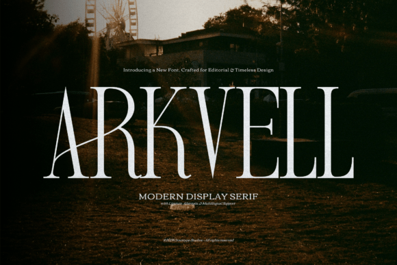 Arkvell: The Font That Elevates Your Campaign Design