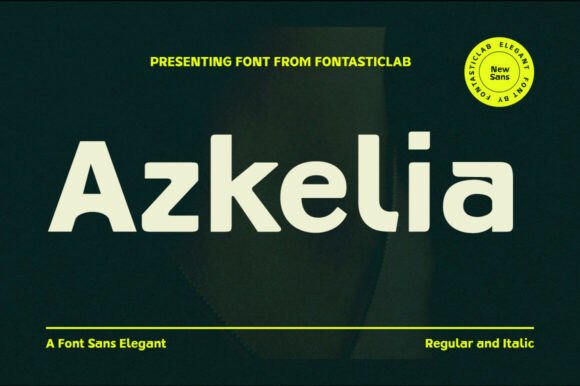Azkelia: A Modern Sans Serif Font That Elevates Your Brand