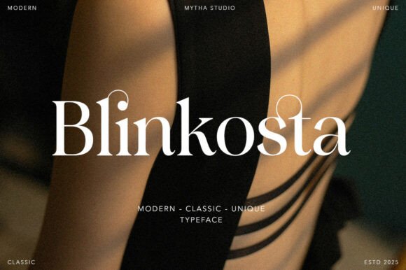 Blinkosta: A Serif Font That Elevates Editorial Design