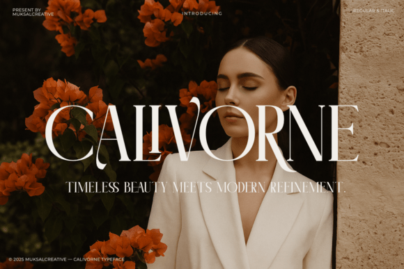Calivorne: A Serif Font That Elevates Handmade Creations