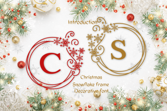 Christmas Snowflake Frame Font Review: Festive Typography for Holiday Campaigns