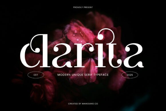 Clarita Typeface Review: A Designer’s Perspective on Luxury and Elegance
