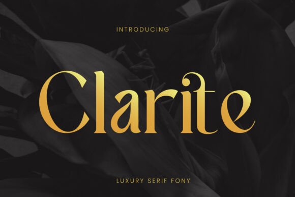 Clarite Regular: A Typeface for Thoughtful Editorial Design