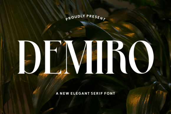 Demiro: A Typeface That Elevates Your Editorial Design