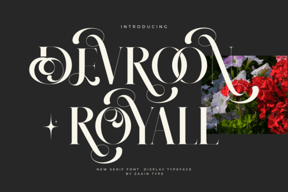 Devroon Royale – A Serif Font for Sophisticated Branding and Marketing