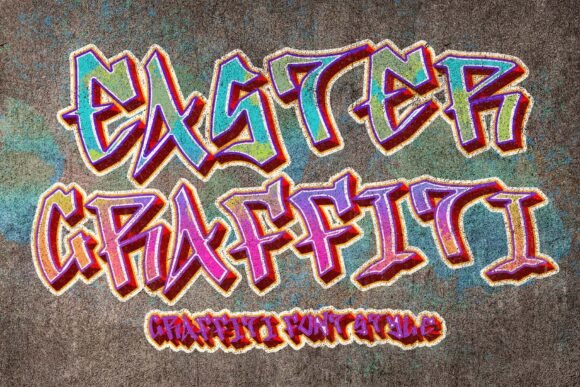 Easter Graffiti: A Premium Blackletter Font for Crafting and Selling