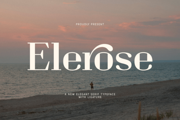 Elerose Typeface: Elegance for Editorial Design