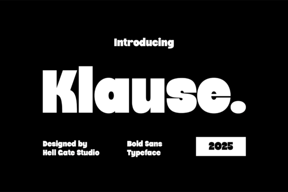 Elevating My Brand with Klause Typeface
