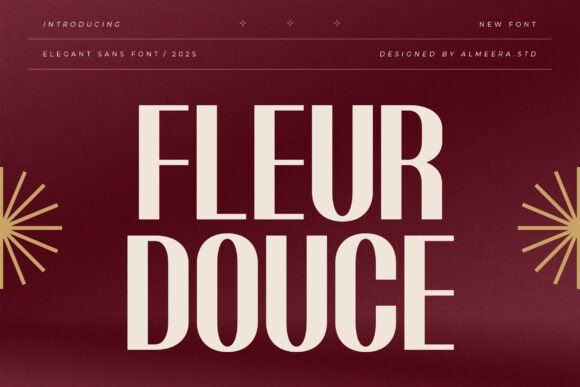 Fleur Douce: A Sophisticated Typeface for Editorial Design