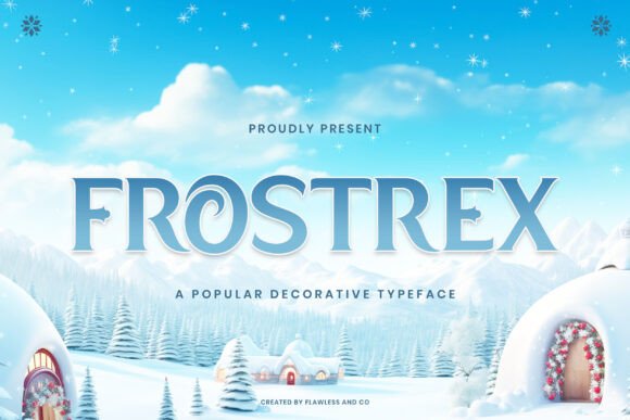 Frostrex: A Display Font That Elevates Campaign Storytelling