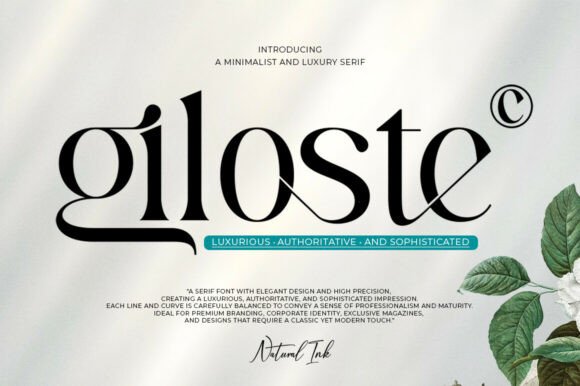 Giloste: A Beautiful Serif Font for Polished Web Design