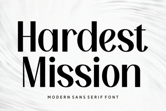 Hardest Mission Font: A Modern Typeface for Polished Web Design