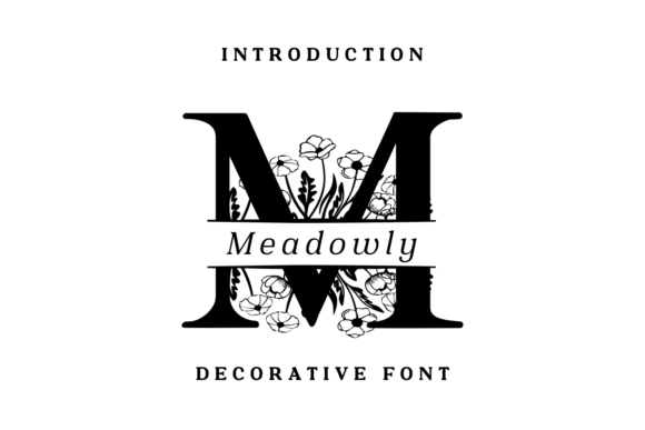 Meadowly: A Decorative Typeface with Heartfelt Charm