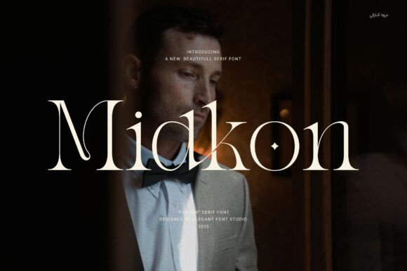 Midkon: A Refined Typeface for Editorial Excellence