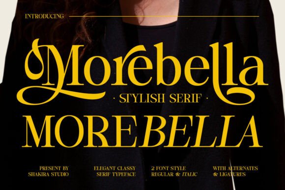 Morebella Typeface: Elevate Your Brand with Elegance