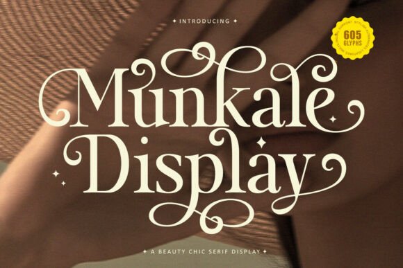 Munkale Display: A Stylish Typeface for Editorial Excellence