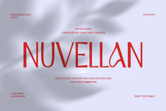 Nuvellan: A Versatile Sans Serif for Modern Design Projects