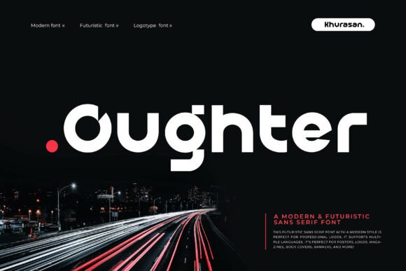 Oughter Font: A Sleek Typeface for Stronger Campaigns