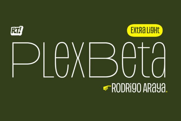 Plex Beta Extralight: A Subtle Powerhouse for Modern Branding