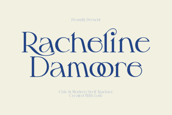 Racheline Damoore: A Typeface That Elevates Editorial Design