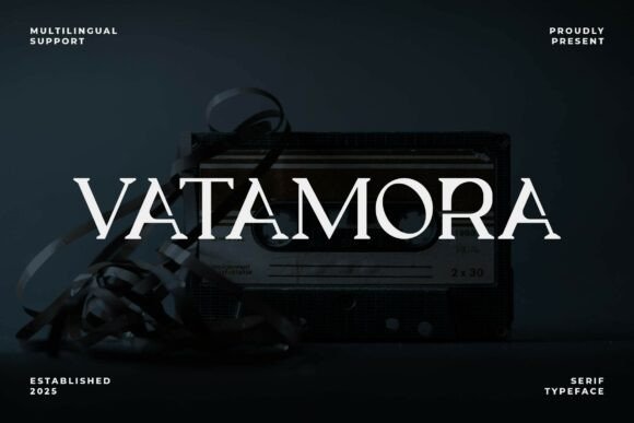 Vatamora: A Versatile Serif for Modern Design Projects