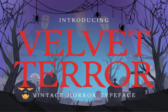 Velvet Terror: A Subtle Horror Typeface for Campaigns That Whisper Unease