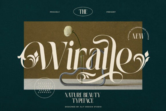 Wiraile: A Beautiful Serif Font for Handmade and Creative Projects